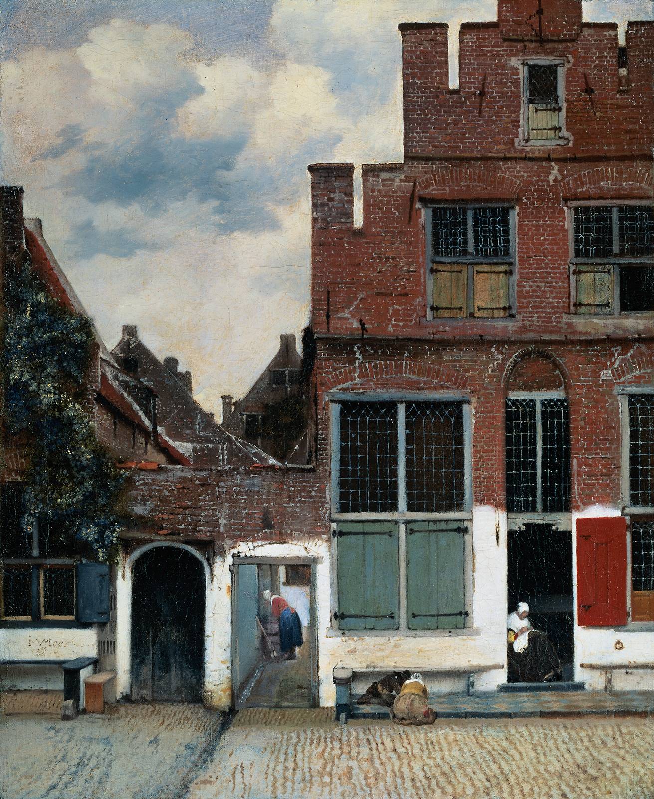 Vermeer, Little street, Rijksmuseum
